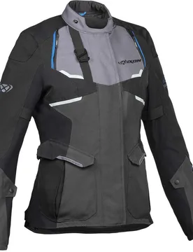 Giacca Moto Donna in Tessuto Adventure EDDAS LADY Grigi taglia S - Ixon - FashionsVida