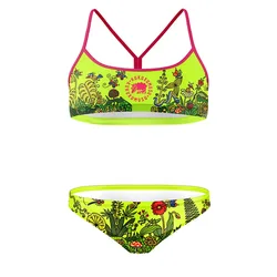 Kukuxumusu Forest Bikini Multicolour XS Women