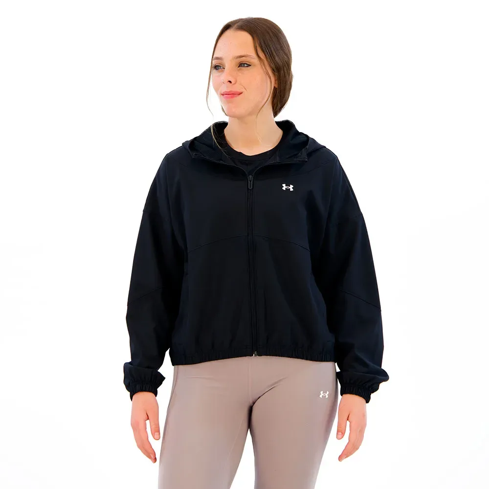 Veste Rival Woven Black / White L - Under armour - FashionsVida