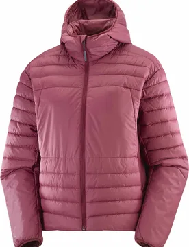 Stepp-und Daundenjacken aus Primaloft® RFLX HD Jkt W Nocturne für Damen Größe S Bordeaux - Salomon - FashionsVida