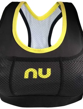 Lapa Medium Impact Sports Bra Black XS Women - Nu Swimrun - FashionsVida