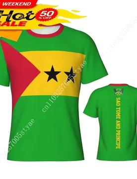 Sao Tome and Principe Flag T Shirt Men Tees 3D Sports Jersey Fashion Soccer Clothes Football Fans Gift Patriotic T-shirt TShirt - Aliexpress - FashionsVida