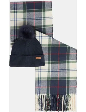 Estuche de gorro y bufanda - Barbour - FashionsVida