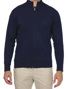 Full Zip F.16 FZ0ML CR14R 890 BLU - FILINTRAMA - FashionsVida