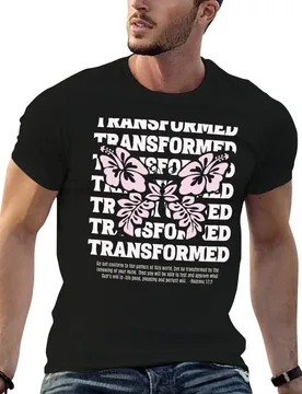 Be Transformed Butterfly,Romans 12 2,pink Bible Verse T-Shirt Casual Simple Design Short Sleeve Shirt - Aliexpress - FashionsVida