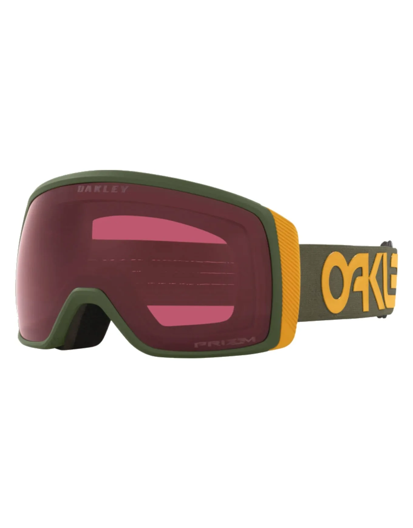 Skibrille Flight Tracker S Dark Brush Mustard Khaki - Oakley - FashionsVida