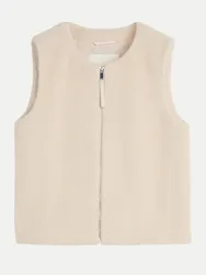 Weiche Weste Beige M