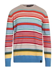 Pullover Hombre Beige L Hombre