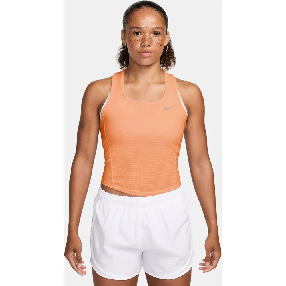 Camiseta de mujer Tempo DF Crop Mesh Tank - Nike - FashionsVida