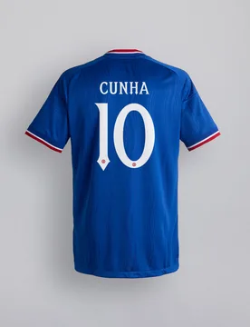 Manchester United 26/27 Away Authentic Jersey with Cunha 10 UCL Printing & Badge L - Adidas - FashionsVida