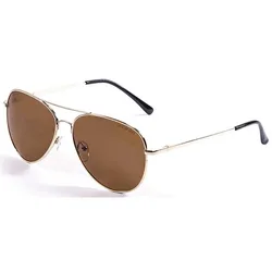 Bonila Polarized Sunglasses Gold / Brown One Size Men,Women