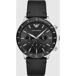 Reloj de hombre ar11243 de piel con cierre de hebilla