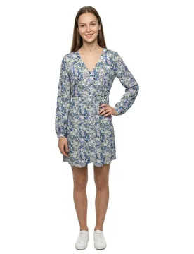 Vestito A Maniche Lunghe Nova Life Super Sonic / Aop 350 Ruby Blossom L - Only - FashionsVida