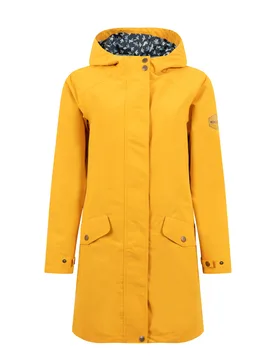 Weird Fish Delara Waterproof Jacket Size 18 - offers all-offers offers womens-offers sale all-sale sale womens women women all-womens women coats-jack - Mustard - FashionsVida