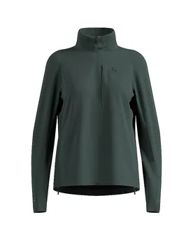 Damen Laufjacke Zeroweight Pro Warm Reflective dunkelgrün M W - Odlo - FashionsVida