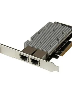 Carte D´extension Pcie 2 Ports Rj45 Base-t Pci-e 10g Silver / Black One Size unisex - StarTech - FashionsVida
