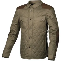 Giacca Moto Inland Quilted Verde Marrone taglia XL