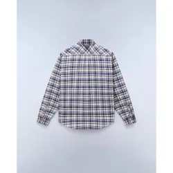 Camisa de hombre corte relaxed de cuadros