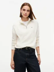 SOFT WOOL JERSEY REG ZIP SWT female