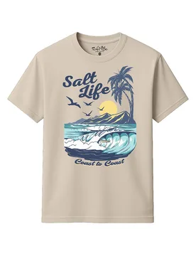 Coast to Coast Mens T-Shirt - Salt Life - FashionsVida