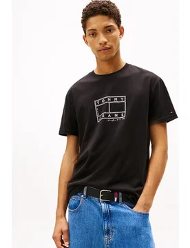 Camiseta de hombre regular fit de manga corta - Tommy Jeans - FashionsVida