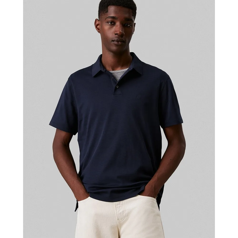Polo Hombre manga corta de algodón - Calvin Klein - FashionsVida