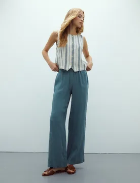 Andam - Chaleco de mujer rayas - Andam - FashionsVida