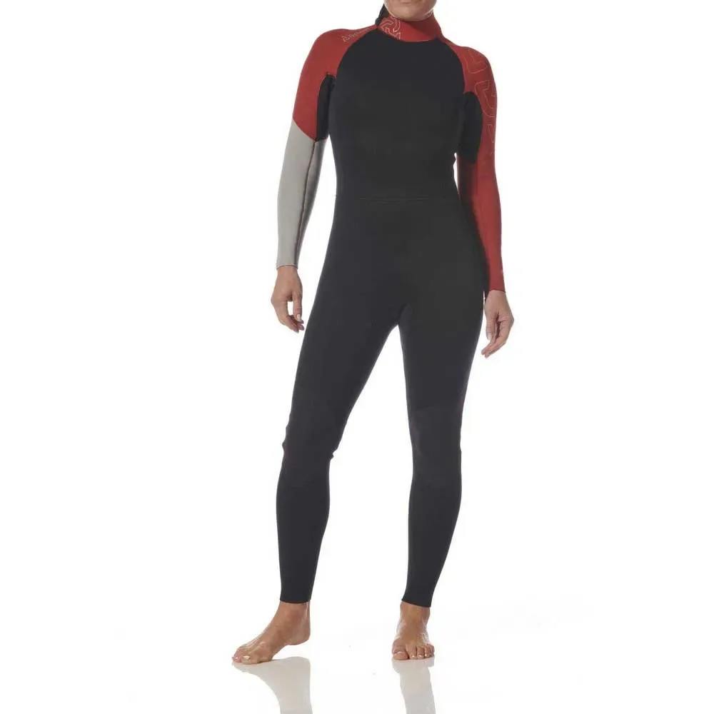Performance 3-2 Mm Neoprene Wetsuit Black / Sun M Women - Typhoon - FashionsVida