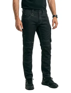 Pantalon De Travail Unique 12679 Black / Dark Anthracite 56 - MASCOT - FashionsVida