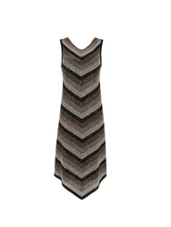 Vestiti casual donna d.exterior - degrade' lux abito corto punta - nero