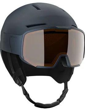 Casque Avec Visière Osmo Dress Blue 59-62 cm unisex - Salomon - FashionsVida