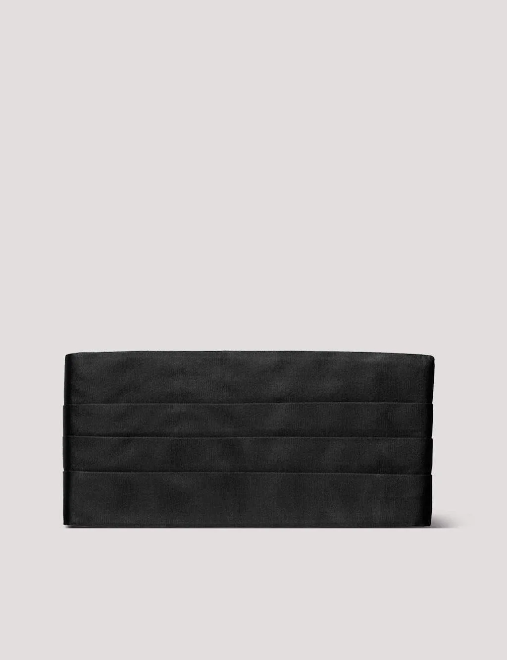 Pure Silk Cummerbund Black male - Hawes & Curtis - FashionsVida