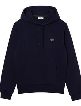 Small Logo Hoodie Navy S Herren - Lacoste - FashionsVida