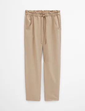 Joggpants anchos fabricado con tencel™ lyocell - MARC O'POLO - FashionsVida