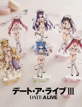 Date A Live Acrylic Stand Keychain 2026 New Kurumi Yoshino Mukuro Kotori Tohka Cow Series Cute Custom Figure - Aliexpress - FashionsVida