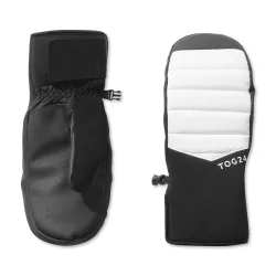 Unisex Escapade Ski Mitts Optic White - Size X-Small
