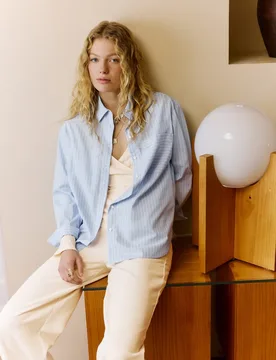 Blusa de mujer camisera oversize - Southern Cotton - FashionsVida