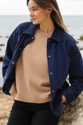 Women's Corduroy Jacket - - Size: 16