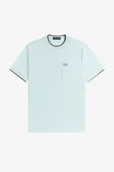 XL POCKET DETAIL PIQUE T-SHIRT male