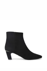 Women's 'Murale Ankle Boot' Fabric Boots in Black Size: 4 - Black - Size: 4