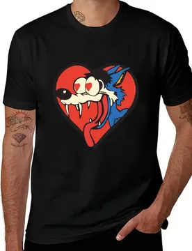 The Jesus Lizard Vintage Lovestruck Wolf T-Shirt Big Size Crew Neck T-Shirt - Aliexpress - FashionsVida