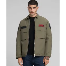 Cazadora de hombre estilo ryder acolchada