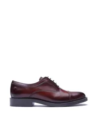 Leather Oxford Shoes Tan male