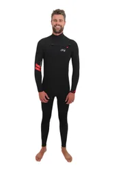 Zepha2 Mens 4/3 GBS Chest Zip Steamer Wetsuit - - Size: XXL