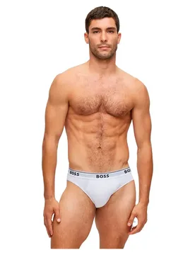 Boss Slip Power 3 Unità White M - BOSS - FashionsVida