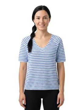 Maglione Con Scollo A V 26137206 Cornflower Blue 3XL - Fynch Hatton - FashionsVida