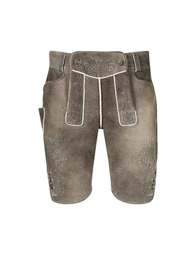 Culotte de peau traditionnelle Vitus marron 58 - Gweih & Silk - FashionsVida