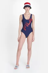 Dakota Logo Print Swim Suit - XS
