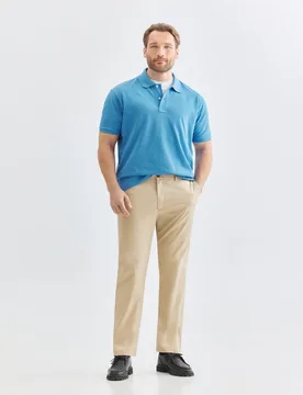 Pantalon hombre de sport, regular con cinturilla extensible - Dustin - FashionsVida