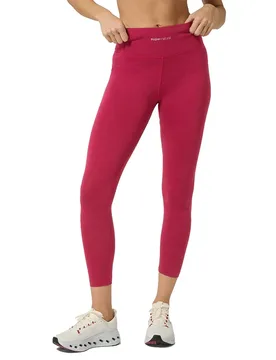 Leggings High Rise Slim Fit Beet Red XS - super.natural - FashionsVida